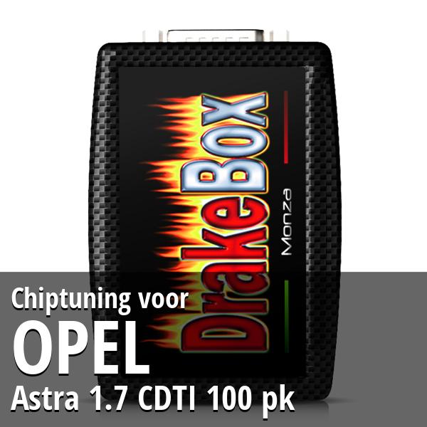 Chiptuning Opel Astra 1.7 CDTI 100 pk
