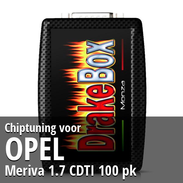 Chiptuning Opel Meriva 1.7 CDTI 100 pk