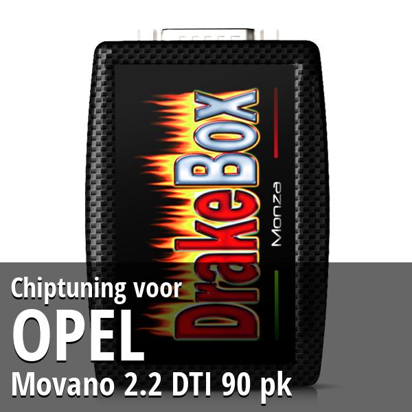 Chiptuning Opel Movano 2.2 DTI 90 pk