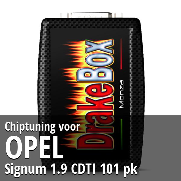 Chiptuning Opel Signum 1.9 CDTI 101 pk