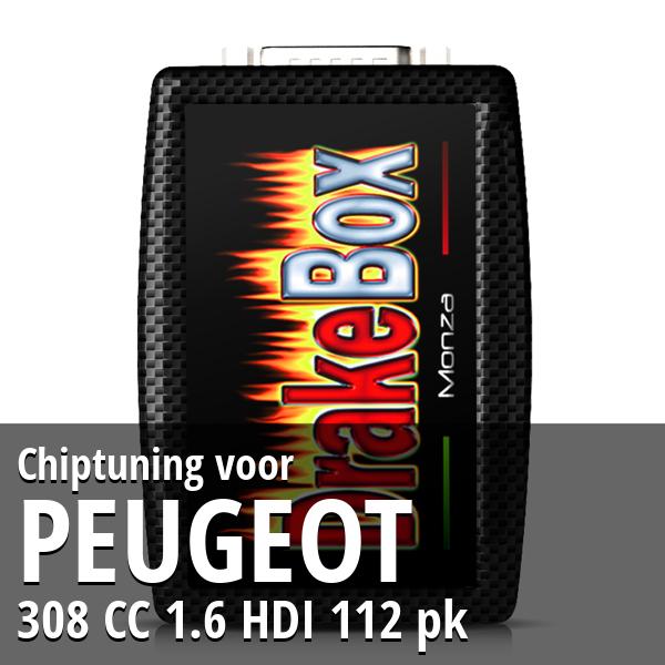 Chiptuning Peugeot 308 CC 1.6 HDI 112 pk