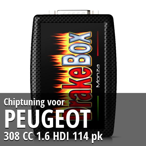Chiptuning Peugeot 308 CC 1.6 HDI 114 pk