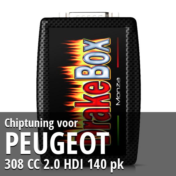 Chiptuning Peugeot 308 CC 2.0 HDI 140 pk