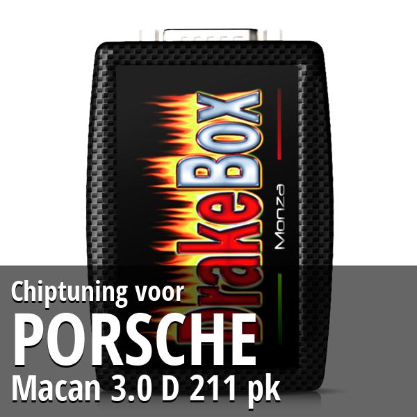 Chiptuning Porsche Macan 3.0 D 211 pk