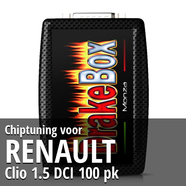 Chiptuning Renault Clio 1.5 DCI 100 pk