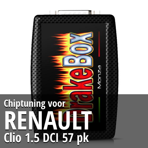 Chiptuning Renault Clio 1.5 DCI 57 pk
