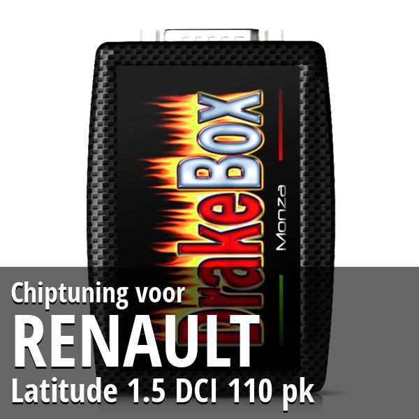 Chiptuning Renault Latitude 1.5 DCI 110 pk