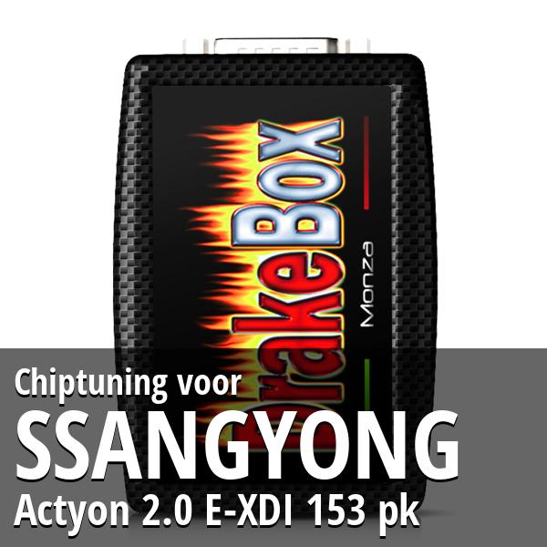 Chiptuning Ssangyong Actyon 2.0 E-XDI 153 pk