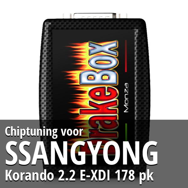 Chiptuning Ssangyong Korando 2.2 E-XDI 178 pk