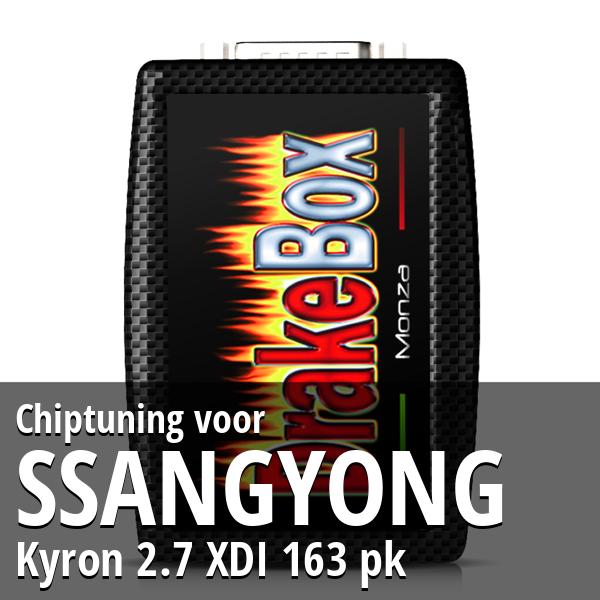 Chiptuning Ssangyong Kyron 2.7 XDI 163 pk