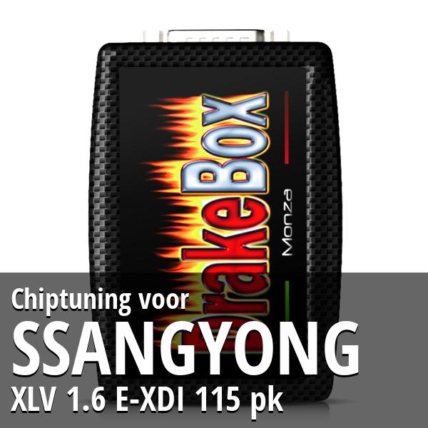 Chiptuning Ssangyong XLV 1.6 E-XDI 115 pk