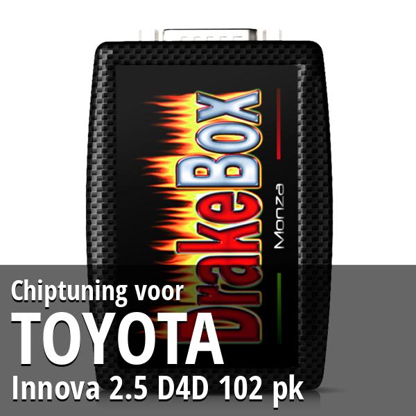 Chiptuning Toyota Innova 2.5 D4D 102 pk