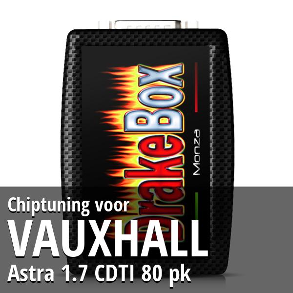 Chiptuning Vauxhall Astra 1.7 CDTI 80 pk