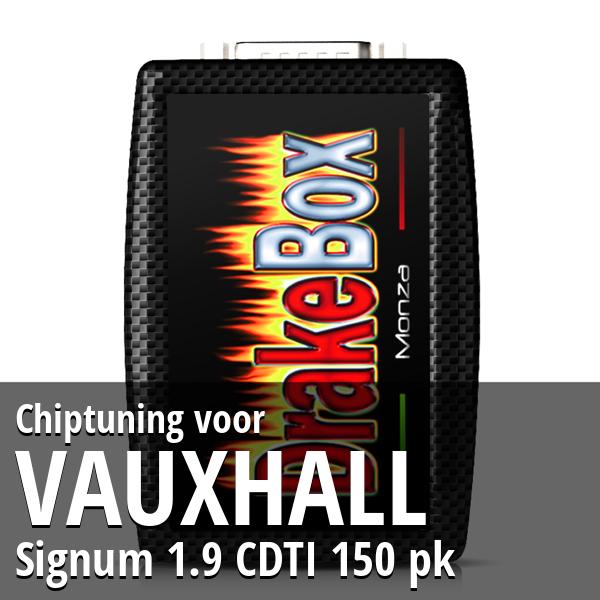Chiptuning Vauxhall Signum 1.9 CDTI 150 pk