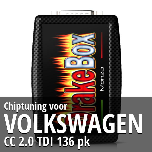 Chiptuning Volkswagen CC 2.0 TDI 136 pk