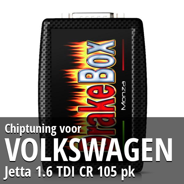 Chiptuning Volkswagen Jetta 1.6 TDI CR 105 pk