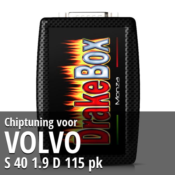 Chiptuning Volvo S 40 1.9 D 115 pk